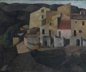 Village de Balagne (Lucien Peri) - Muzeo.com