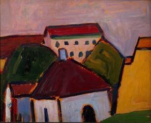 Village de Murnau (Alexej von Jawlensky) - Muzeo.com