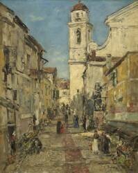 Villefranche (Eugène Boudin) - Muzeo.com