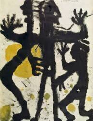 Virgules de lune (Louis Soutter) - Muzeo.com