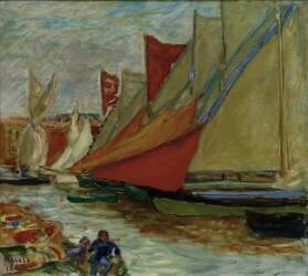 Voiliers à Cannes (Pierre Bonnard) - Muzeo.com