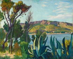 Vue d'Agay (Albert Marquet) - Muzeo.com