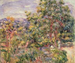 Vue de Cagnes (Auguste Renoir) - Muzeo.com