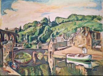 Vue de Dinan (Achille Emile Othon Friesz) - Muzeo.com