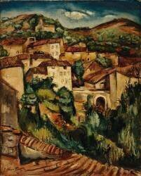 Vue de Meounes (Achille Emile Othon Friesz) - Muzeo.com