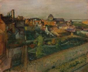 Vue de Saint-Valéry-sur-Somme (Edgar Degas) - Muzeo.com