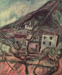 Vue de Vence (Chaïm Soutine) - Muzeo.com
