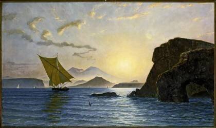 Vue d’Ischia (Léon Berthoud) - Muzeo.com