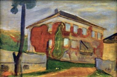 Wild red vine (Edvard Munch) - Muzeo.com