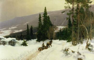 Winter (Nils Hansteen) - Muzeo.com