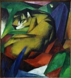 Le Tigre (Franz Marc) - Muzeo.com