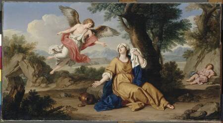 Agar et l'Ange (Giuseppe Bottani) - Muzeo.com