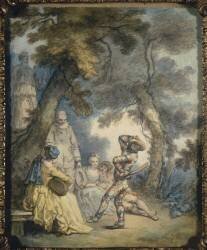 Arlequin (Jacques-Philippe Caresme) - Muzeo.com