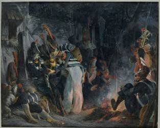 Bivouac (Nicolas-Toussaint Charlet) - Muzeo.com
