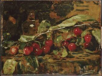 Cerises en branches (François Vernay) - Muzeo.com