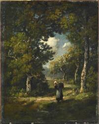 Clairière (Narcisse Diaz de la Pena) - Muzeo.com