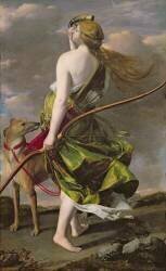 Diane à la chasse (Orazio Gentileschi) - Muzeo.com