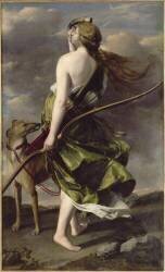 Diane chasseresse (Orazio Gentileschi) - Muzeo.com