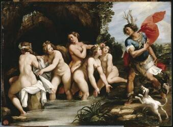 Diane et Actéon (Cavalier d'Arpin) - Muzeo.com