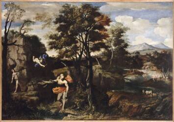 Echo et Narcisse (Giovanni Angelo Canini) - Muzeo.com