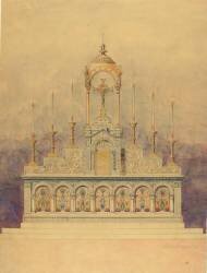 Elévation d'un autel (Juste Lisch) - Muzeo.com