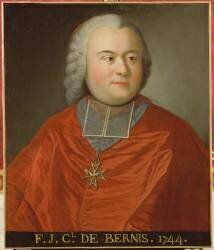 François-Joachim-Pierre, cardinal de Bernis (1715-1794) (anonyme) - Muzeo.com