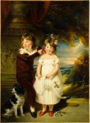Frère et soeur (William Beechey) - Muzeo.com