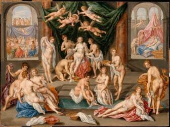 Histoire de Psyché (Hendrick de Clerck) - Muzeo.com