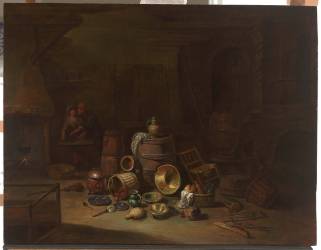 Intérieur de cuisine (Hendrick Maartensz Sorgh) - Muzeo.com