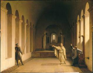 Jacques de Molay, grand maître des Templiers (Fleury François Richard) - Muzeo.com