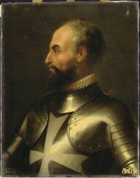 Jean Parisot de La Valette, 49e grand- maitre de l'ordre de Malte (1494-1568) (François-Xavier Dupré) - Muzeo.com