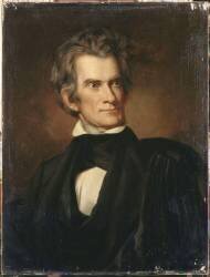 John-Caldwell Calhoun, vice-président des Etats-Unis d'Amérique de 1832 à 1833 (1782-1850) (George Peter Alexandre Healy) - Muzeo.com