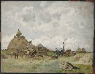 La batteuse (Edmond-Charles-Joseph Yon) - Muzeo.com