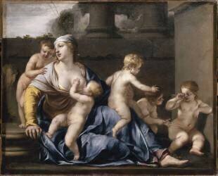 La Charité (Jacques Blanchard) - Muzeo.com