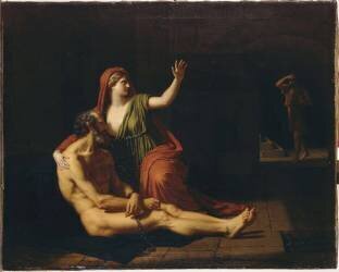 La Charité romaine (François-Xavier Fabre) - Muzeo.com