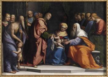 La Circoncision (Benvenuto Tisi) - Muzeo.com