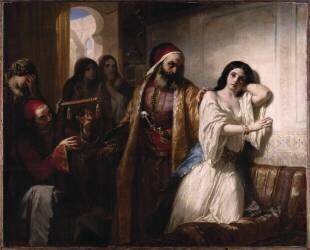 La folie d'Haydée (Charles Louis Müller) - Muzeo.com