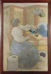 La Modiste (Alexandre Charpentier) - Muzeo.com