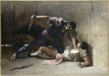 La navaja (Joseph Saint-Germier) - Muzeo.com