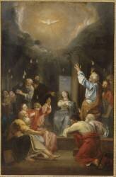 La Pentecôte (Louis Galloche) - Muzeo.com