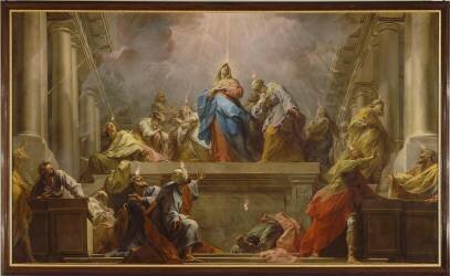 La Pentecôte (Jean II Restout) - Muzeo.com