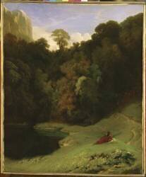 La Solitude (Paul Jean Flandrin) - Muzeo.com