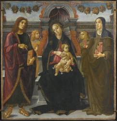 La Vierge et l'Enfant (Ansano Ciampanti) - Muzeo.com