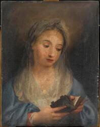 La Vierge lisant (Andrea Celesti) - Muzeo.com