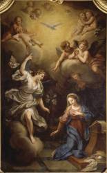 L'Annonciation (Louis Boullogne le Jeune) - Muzeo.com