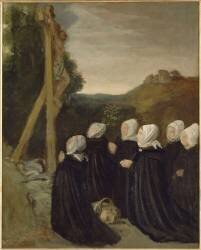 Le Calvaire (Alphonse Legros) - Muzeo.com