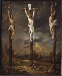 Le calvaire (David Teniers l'Ancien) - Muzeo.com