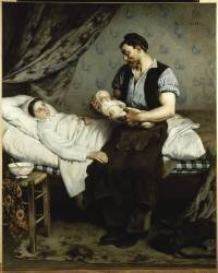 Le nouveau-né (André Gill) - Muzeo.com