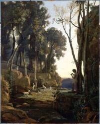Le petit berger (Jean-Baptiste Camille Corot) - Muzeo.com
