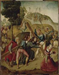 Le Portement de Croix (Maître de Delft (entourage...) - Muzeo.com